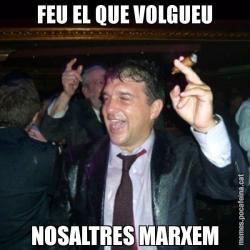 FEU EL QUE VOLGUEU NOSALTRES MARXEM