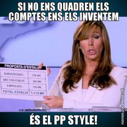 SI NO ENS QUADREN ELS COMPTES ENS ELS INVENTEM ÉS EL PP STYLE!