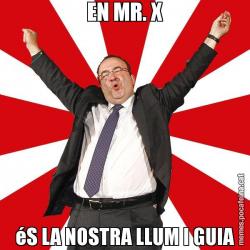 EN MR. X éS LA NOSTRA LLUM I GUIA