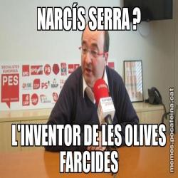 NARCÍS SERRA ? L'INVENTOR DE LES OLIVES FARCIDES