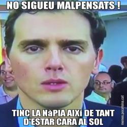 NO SIGUEU MALPENSATS ! TINC LA NàPIA AIXí DE TANT D'ESTAR CARA AL SOL