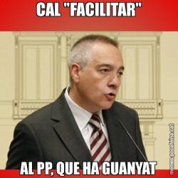 CAL "FACILITAR" AL PP, QUE HA GUANYAT