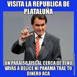 VISITA LA REPUBLICA DE PLATALUÑA UN PARAISO FISCAL CERCA DE TI NO VAYAS A BELICE NI PANAMA TRAE TU DINERO ACA