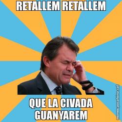 RETALLEM RETALLEM QUE LA CIVADA GUANYAREM