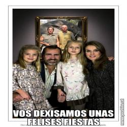 VOS DEXISAMOS UNAS FELISES FIESTAS
