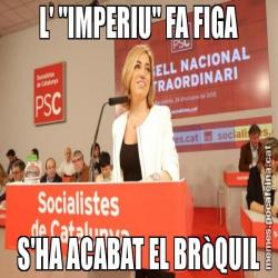 L' "IMPERIU" FA FIGA S'HA ACABAT EL BRòQUIL