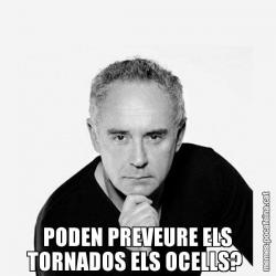 PODEN PREVEURE ELS TORNADOS ELS OCELLS?