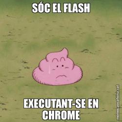 SÓC EL FLASH EXECUTANT-SE EN CHROME