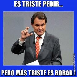 ES TRISTE PEDIR... PERO MÁS TRISTE ES ROBAR !