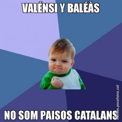 VALÉNSI Y BALÉÀS NO SOM PAISOS CATALANS