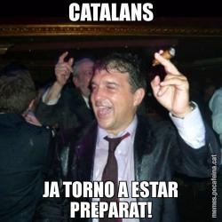 CATALANS JA TORNO A ESTAR PREPARAT!