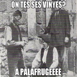 ON TES SES VINYES? A PALAFRUGEEEE