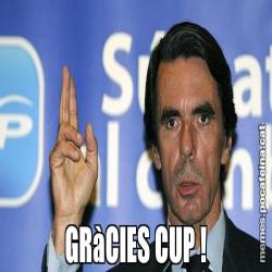 GRàCIES CUP !