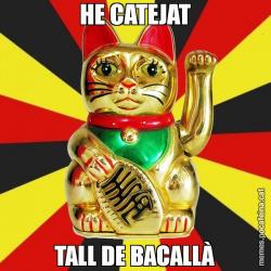 HE CATEJAT TALL DE BACALLÀ