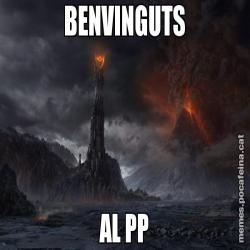 BENVINGUTS AL PP