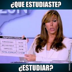 ¿QUE ESTUDIASTE? ¿ESTUDIAR?