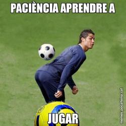 PACIÈNCIA APRENDRE A JUGAR