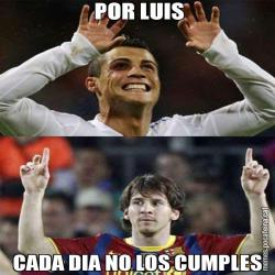 POR LUIS CADA DIA NO LOS CUMPLES