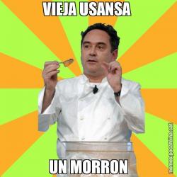 VIEJA USANSA  UN MORRON