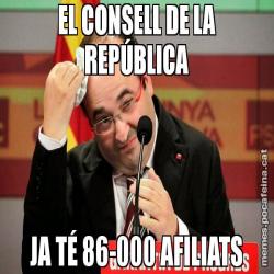EL CONSELL DE LA REPÚBLICA JA TÉ 86-000 AFILIATS