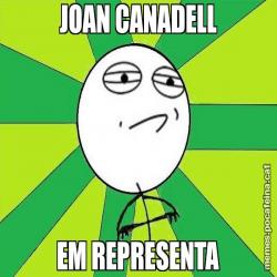 JOAN CANADELL EM REPRESENTA
