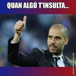 QUAN ALGÚ T'INSULTA...
