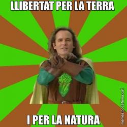 LLIBERTAT PER LA TERRA  I PER LA NATURA