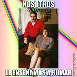 NOSOTROS LE ENSEÑAMOS A SUMAR