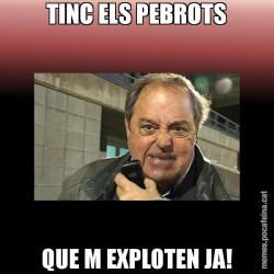 TINC ELS PEBROTS QUE M EXPLOTEN JA!