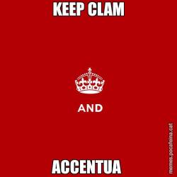 KEEP CLAM ACCENTUA