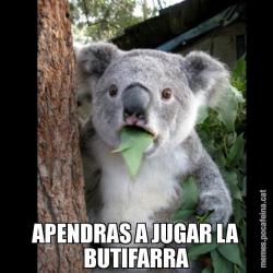APENDRAS A JUGAR LA BUTIFARRA
