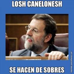 LOSH CANELONESH SE HACEN DE SOBRES
