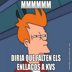 MMMMMM DIRIA QUE FALTEN ELS ENLLAÇOS A KVS