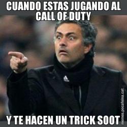 CUANDO ESTAS JUGANDO AL CALL OF DUTY Y TE HACEN UN TRICK SOOT