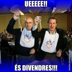 UEEEEE!! ÉS DIVENDRES!!!