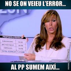 NO SE ON VEIEU L'ERROR... AL PP SUMEM AIXÍ...