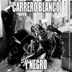 CARRERO BLANCO Y NEGRO