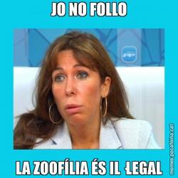 JO NO FOLLO LA ZOOFÍLIA ÉS IL·LEGAL
