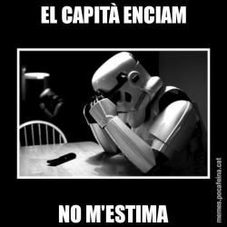 EL CAPITÀ ENCIAM NO M'ESTIMA