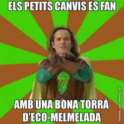 ELS PETITS CANVIS ES FAN AMB UNA BONA TORRÀ D'ECO-MELMELADA