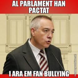 AL PARLAMENT HAN PACTAT I ARA EM FAN BULLYING