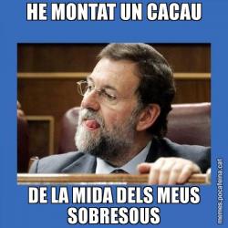 HE MONTAT UN CACAU DE LA MIDA DELS MEUS SOBRESOUS