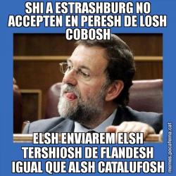 SHI A ESTRASHBURG NO ACCEPTEN EN PERESH DE LOSH COBOSH ELSH ENVIAREM ELSH TERSHIOSH DE FLANDESH IGUAL QUE ALSH CATALUFOSH