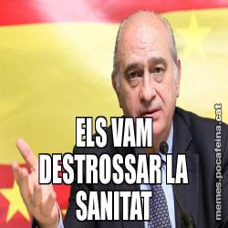ELS VAM DESTROSSAR LA SANITAT