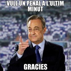 VULL UN PENAL A L'ULTIM MINUT GRACIES