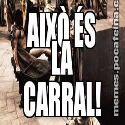 AIXÒ ÉS LA CARRAL!