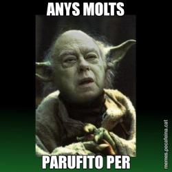ANYS MOLTS PARUFITO PER