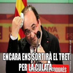 ENCARA ENS SORTIRÀ EL TRET PER LA CULATA..