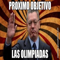 PROXIMO OBJETIVO LAS OLIMPIADAS