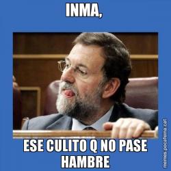 INMA,  ESE CULITO Q NO PASE HAMBRE